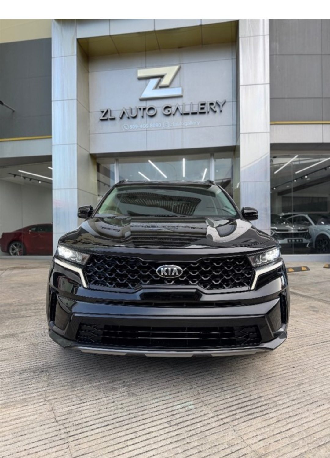 Kia Sorento S 2021 vista frontal