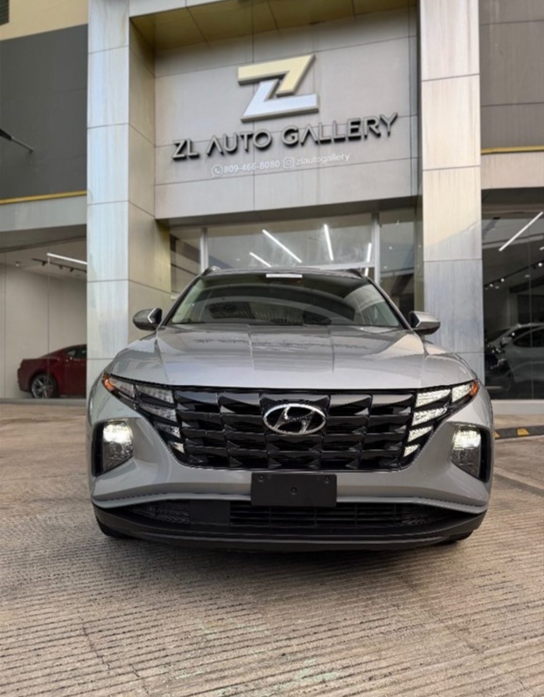Hyundai Tucson sel 2024 vista frontal